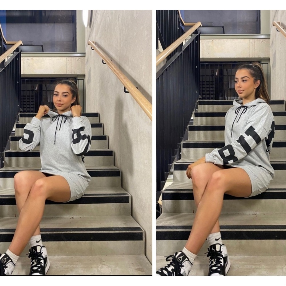New Buffalo Hoodie Dress